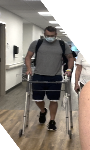 using a walker