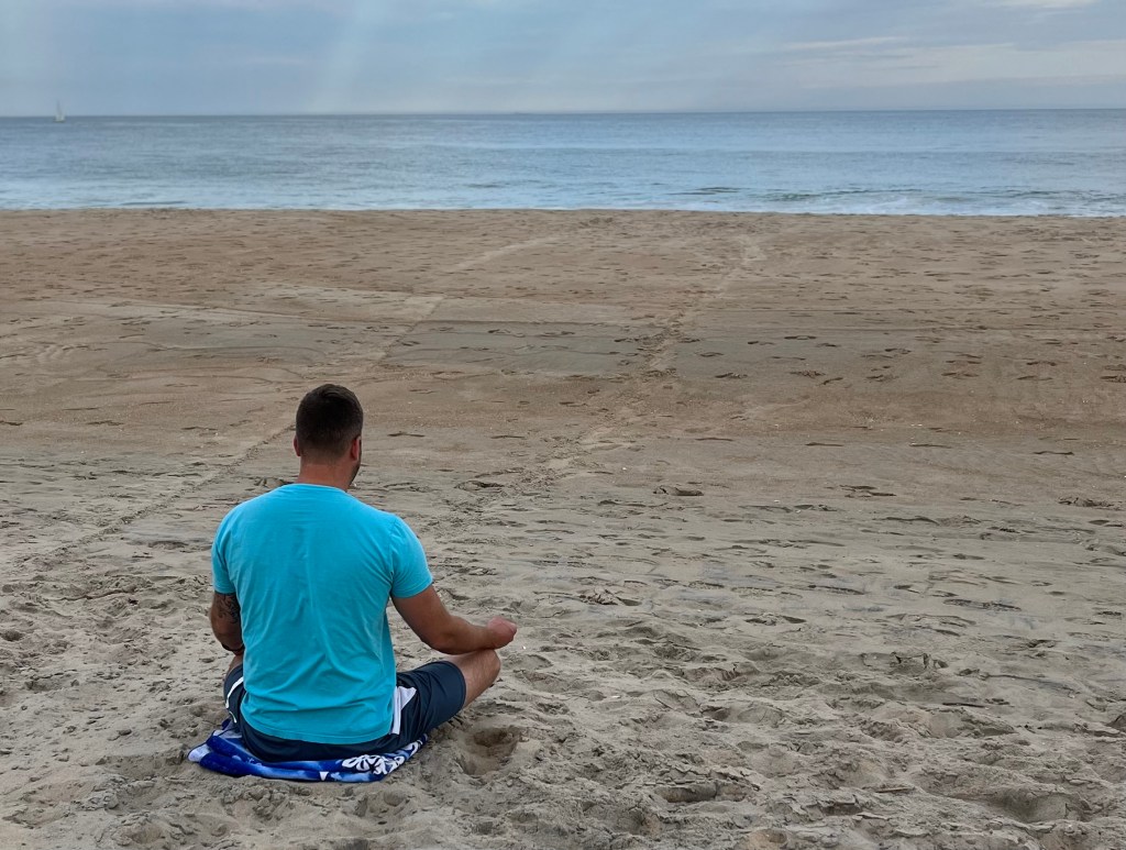 Meditation on Beach