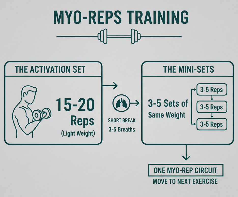 how to do myo reps