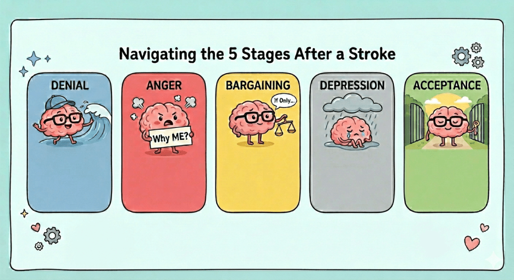 Grief after stroke
